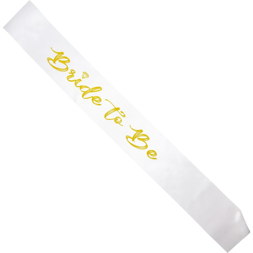 7758 Bridal Sash Bachelorette Party Shower Gift- Bride To Be
